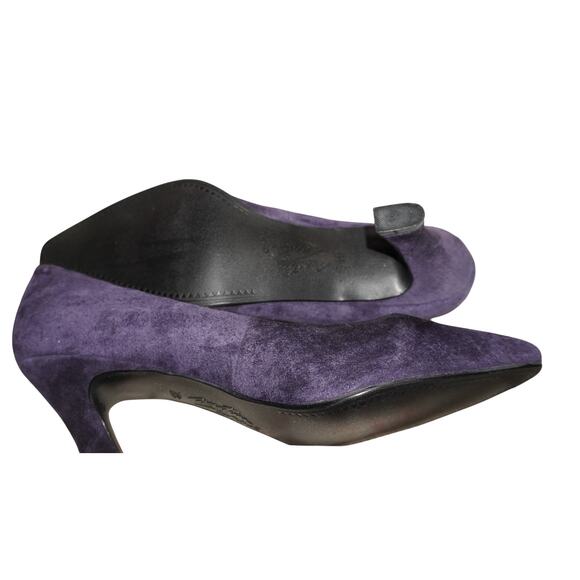 Moises Tootsies Collection Suede Heels Bundle — Red & Purple (Size 7.5M) - Picture 11 of 13